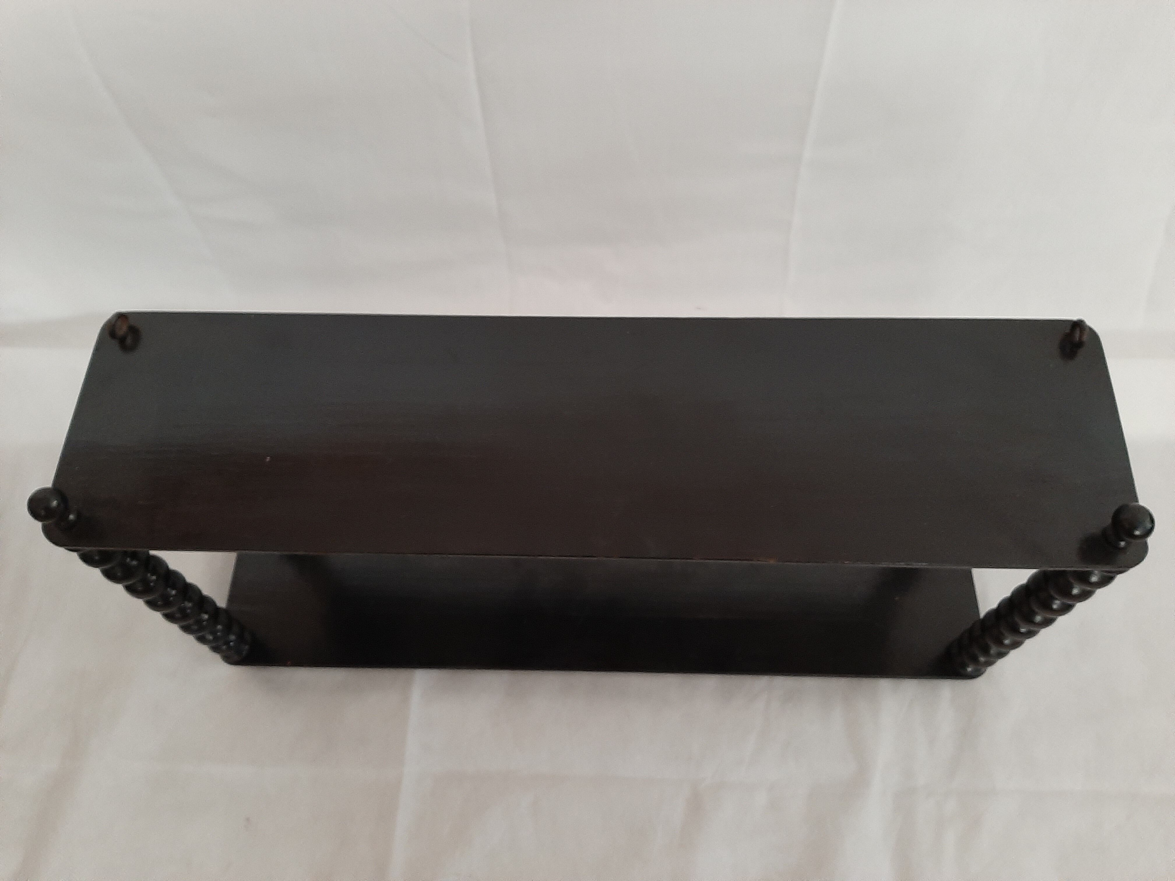 Pair of wall shelves Napoleon III - 19th - Feet turned