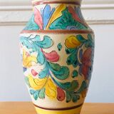 Majolica Italy ceramic lamp base