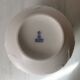 Vase boule roses porcelaine blanche