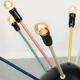 Mid-century Colourful Sputnik Chandelier, 50s
