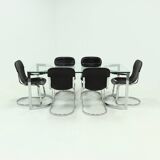 Italian Modern Dining Set by Cidue 1970s