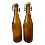 Amber bottles