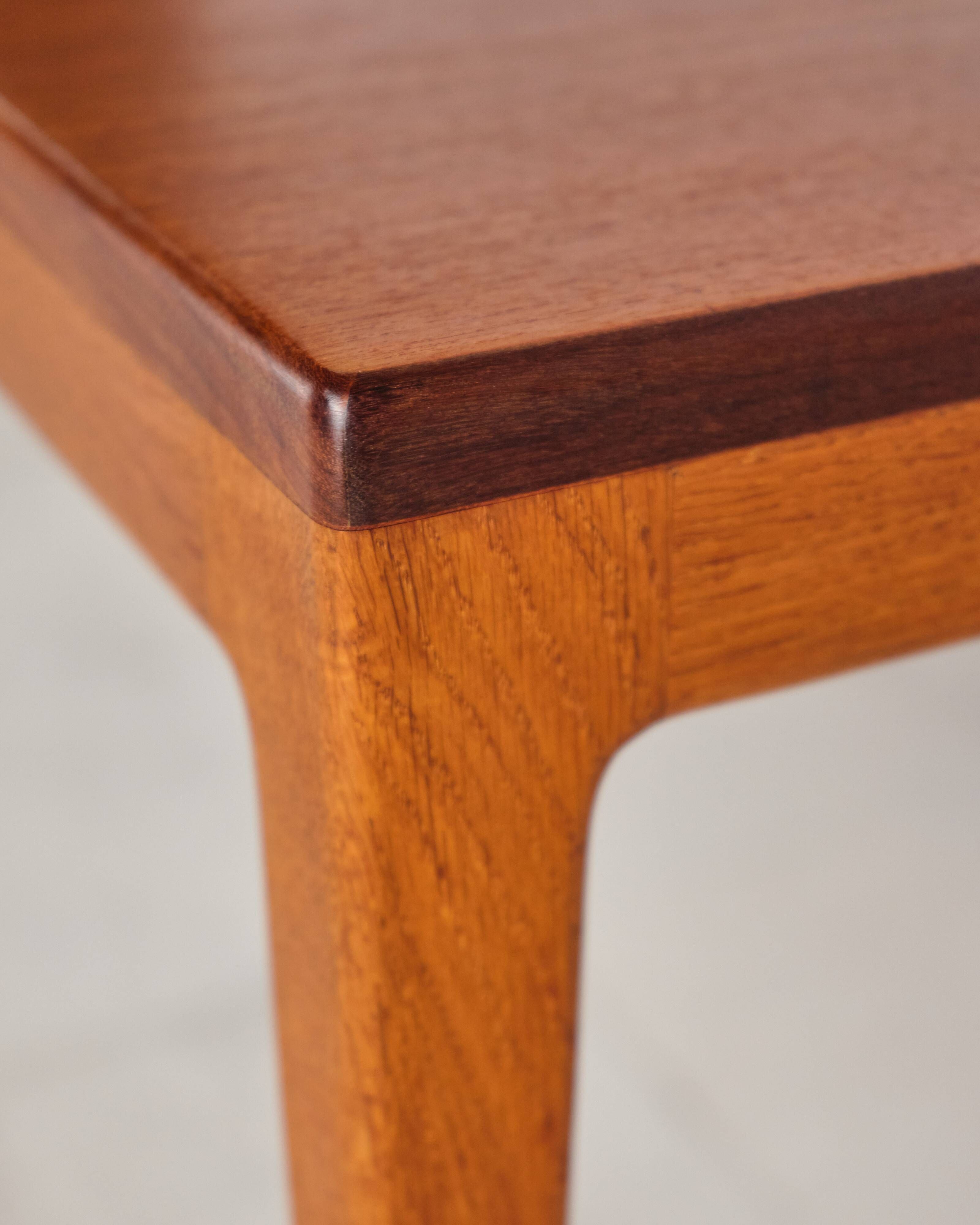 Table extensible en teck par Hartmut Lohmeyer pour Wilkhahn