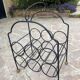Porte bouteilles en fer forgé