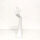 Hand ring holder jewelry in white resin