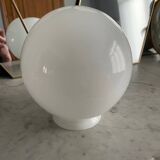 Vintage opaline globe ceiling light