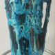 Large Vase Jug Enamels of the Glaciers Cyclops Charles Cart.