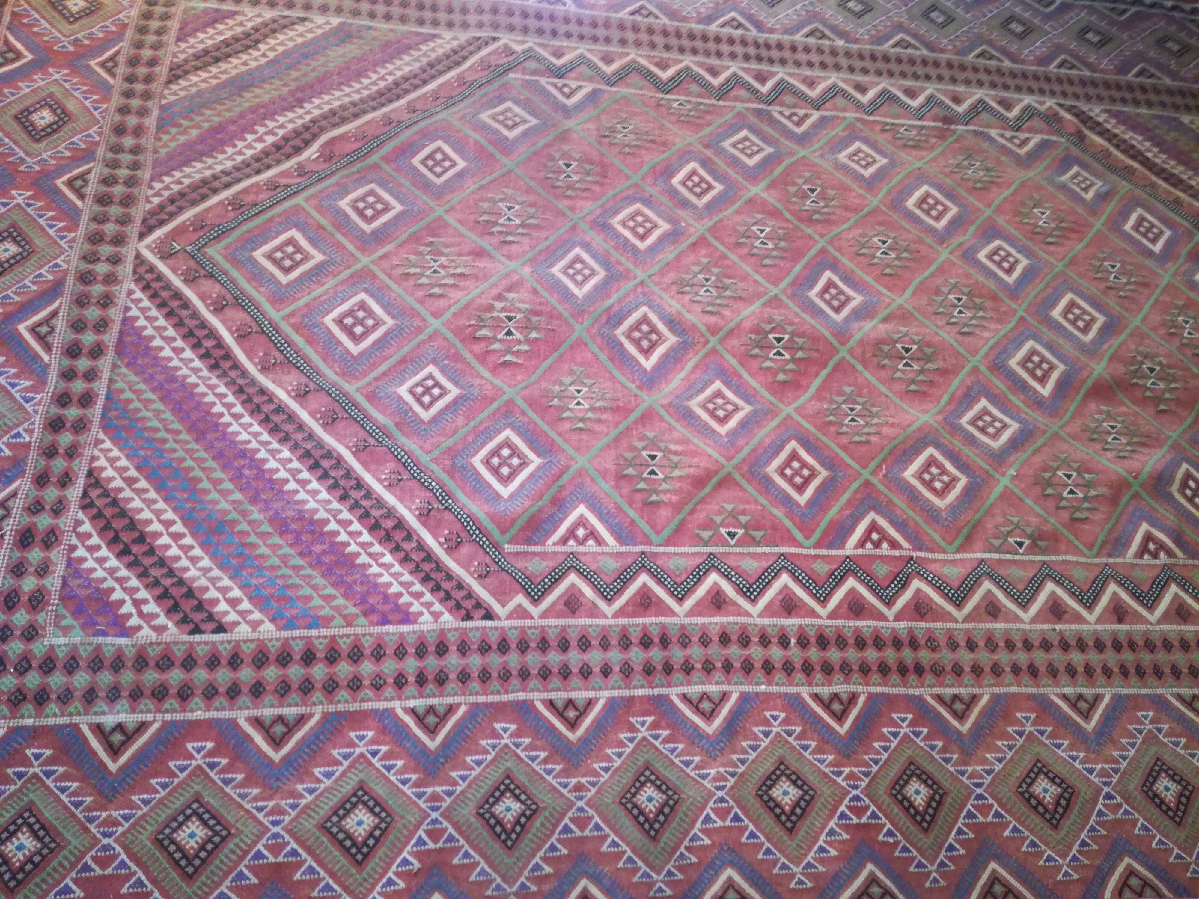 Tapis berbère ancien 210x310cm