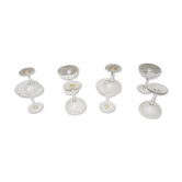 8 old champagne cup cristallerie lemberg lorraine