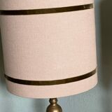 Pair of lamps with old brass base