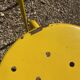 Set of eight metal garden chairs 1980s