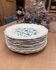 Flat plates ironstone Boch Frères