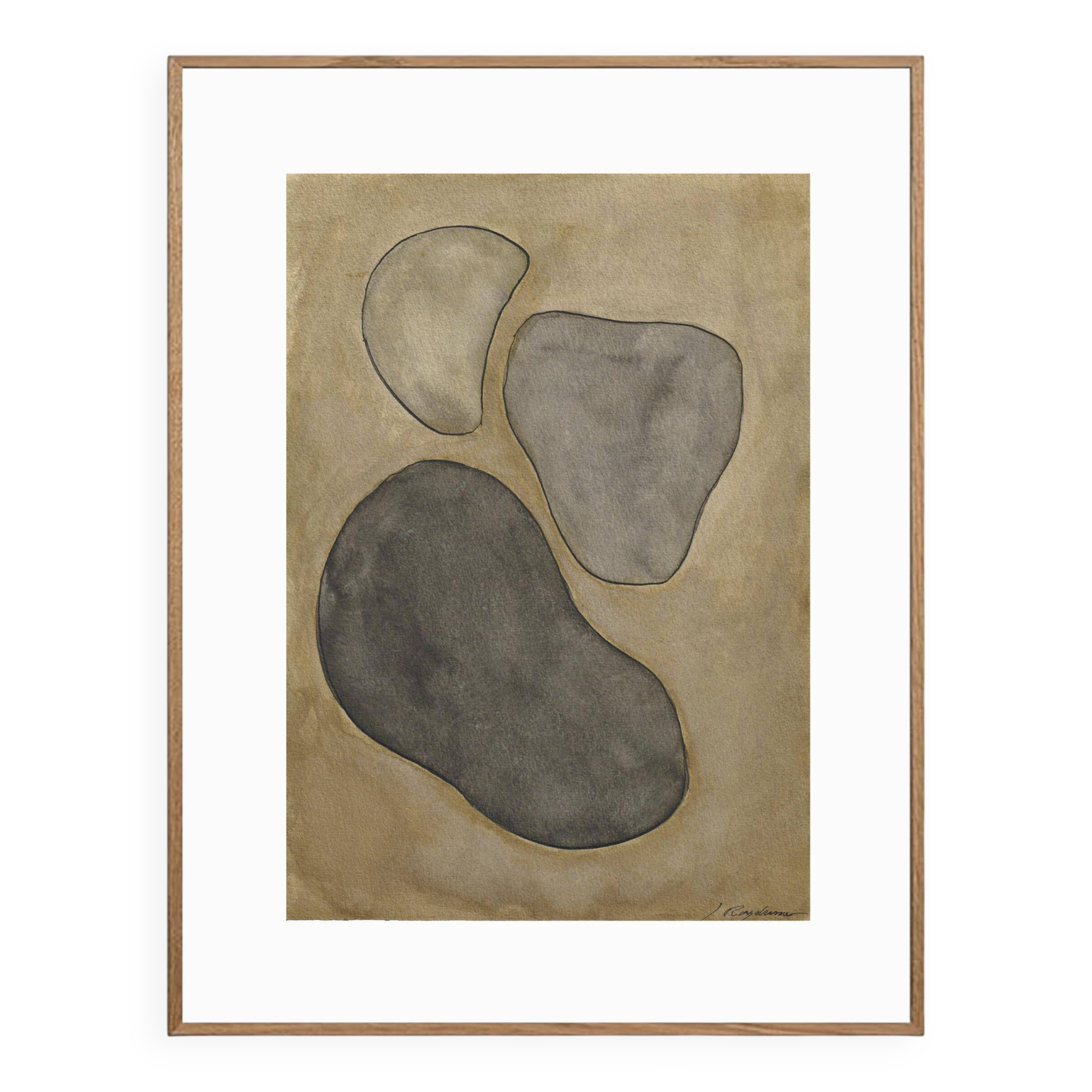 Dessin original de J. Rodgussar – Encres sur papier