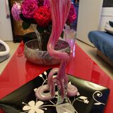 Vase in glass paste