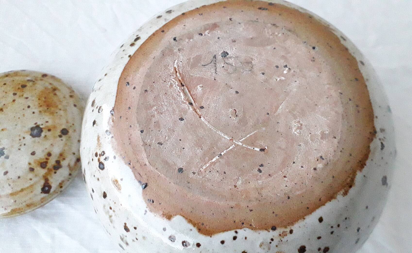 Pyrite stoneware pitcher