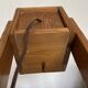 Articulated lamp in mountain chalet pine wood 1960