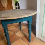 Louis Philippe style round table revamped