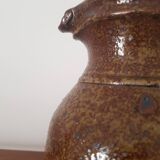 Pyrite stoneware pitcher