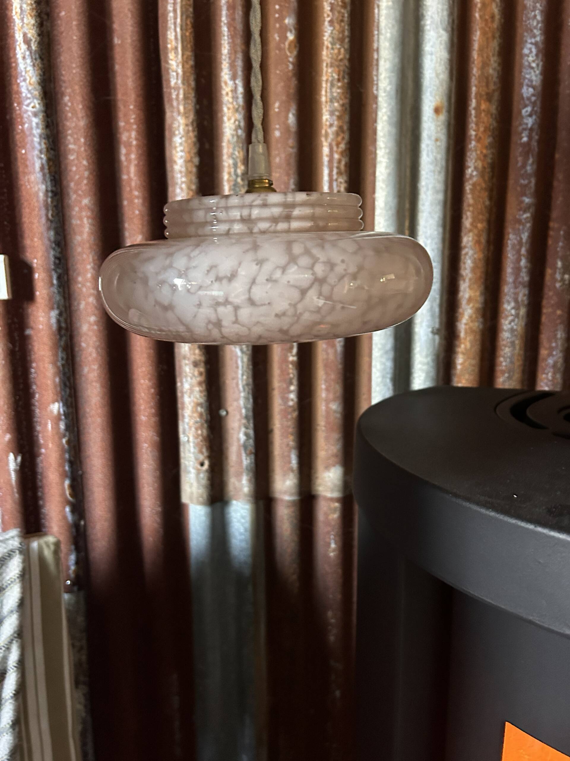 Glass pendant from Clichy