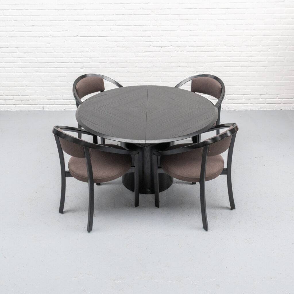 Set of 4 Rosenthal Nostro dining chairs