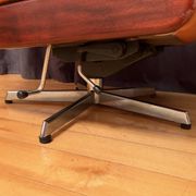 Armchair with footstool, By Ring Mebelfabrikk, Norway, 1960s