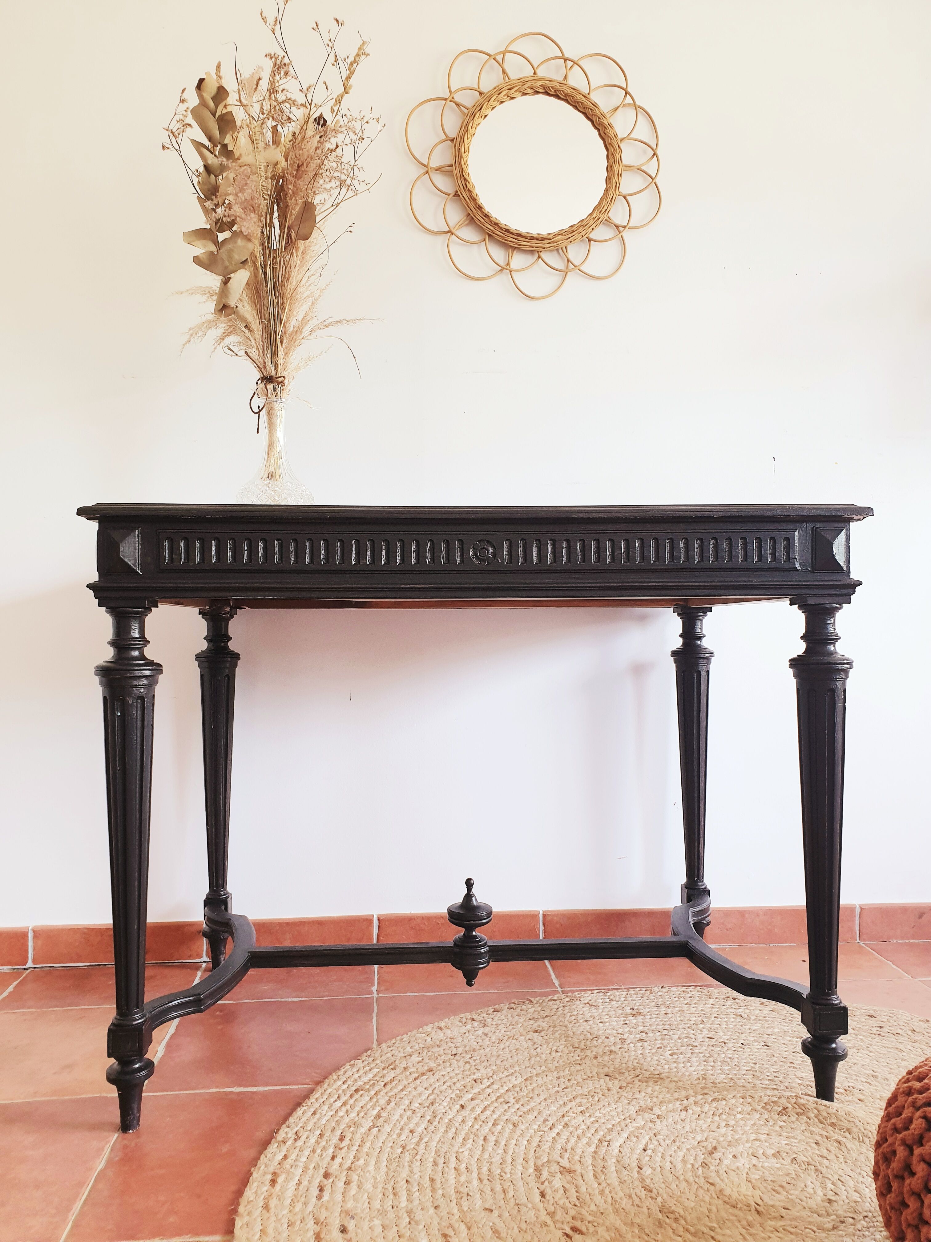 Nice Henry II walnut desk
