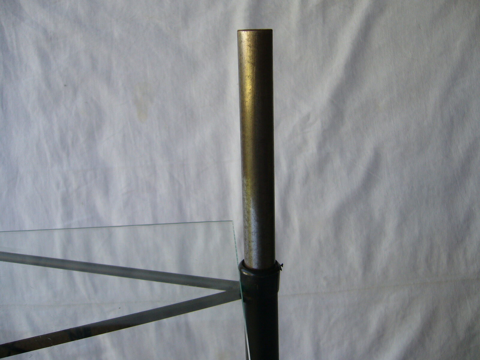 Metal and glass display