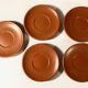Italian ceramic coffee service set by Lusso Ceramic, 1976, Set of 13