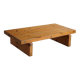 Table basse rectangulaire en pin Mid Century par Roland Wilhelmsson, Ågasta, 1969