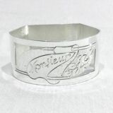 Pair of Madam/Monsieur Napkin Rings