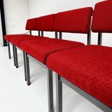Set of 4 Pali dining chairs by Louis van Teeffelen, 1960s