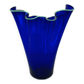 Vase mouchoir verre de Murano 32 cm