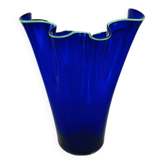 Murano glass handkerchief vase 32 cm