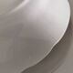 Set of 6 Villeroy and Boch flat plates in ivory color and gold edging