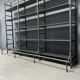 Industrial Iron Library Wall Shelving Cabinet