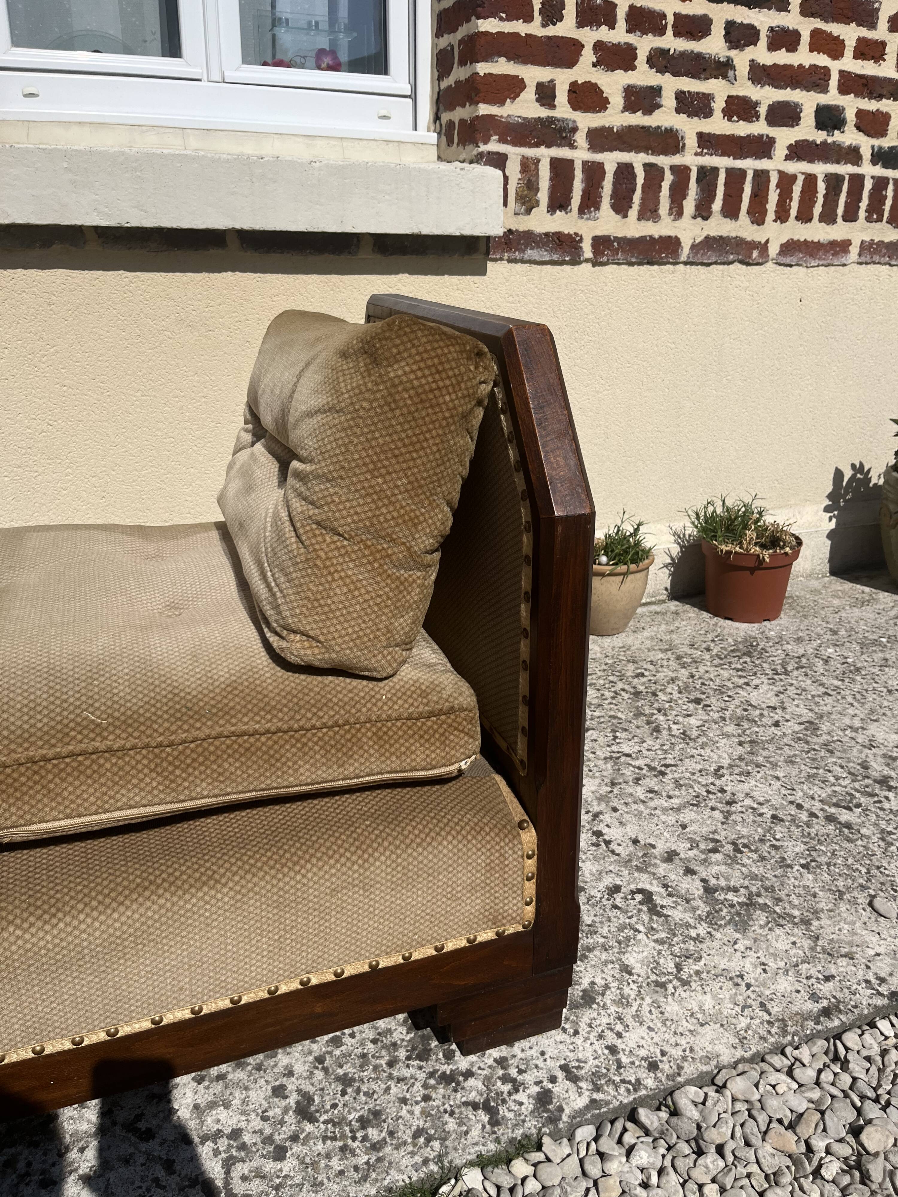 Méridienne day bed design 1950