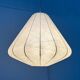 Modern mid-century Cocoon pendant lamp by Friedel Wauer for Goldkant Leuchten, Germany, 1960s.