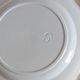 Montereau 6 plates faience fine white pearl restoration before 1819 hollow mark