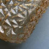 Eickler amber glass ceiling light