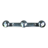 Metal coat rack 3 hooks 70s