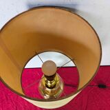 Richard Essig designer lamp in glass and gold metal