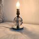 Lamp base in crystal, Avesn stone, brass and mirror.