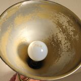 Art Deco three-light ceramic lamp