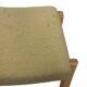 Pouf vintage Farstrup, repose-pieds, design danois