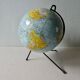 Globe, World Map Girard and Barrere 60s