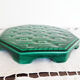 Digoin art deco trivet, vintage French, 1940s