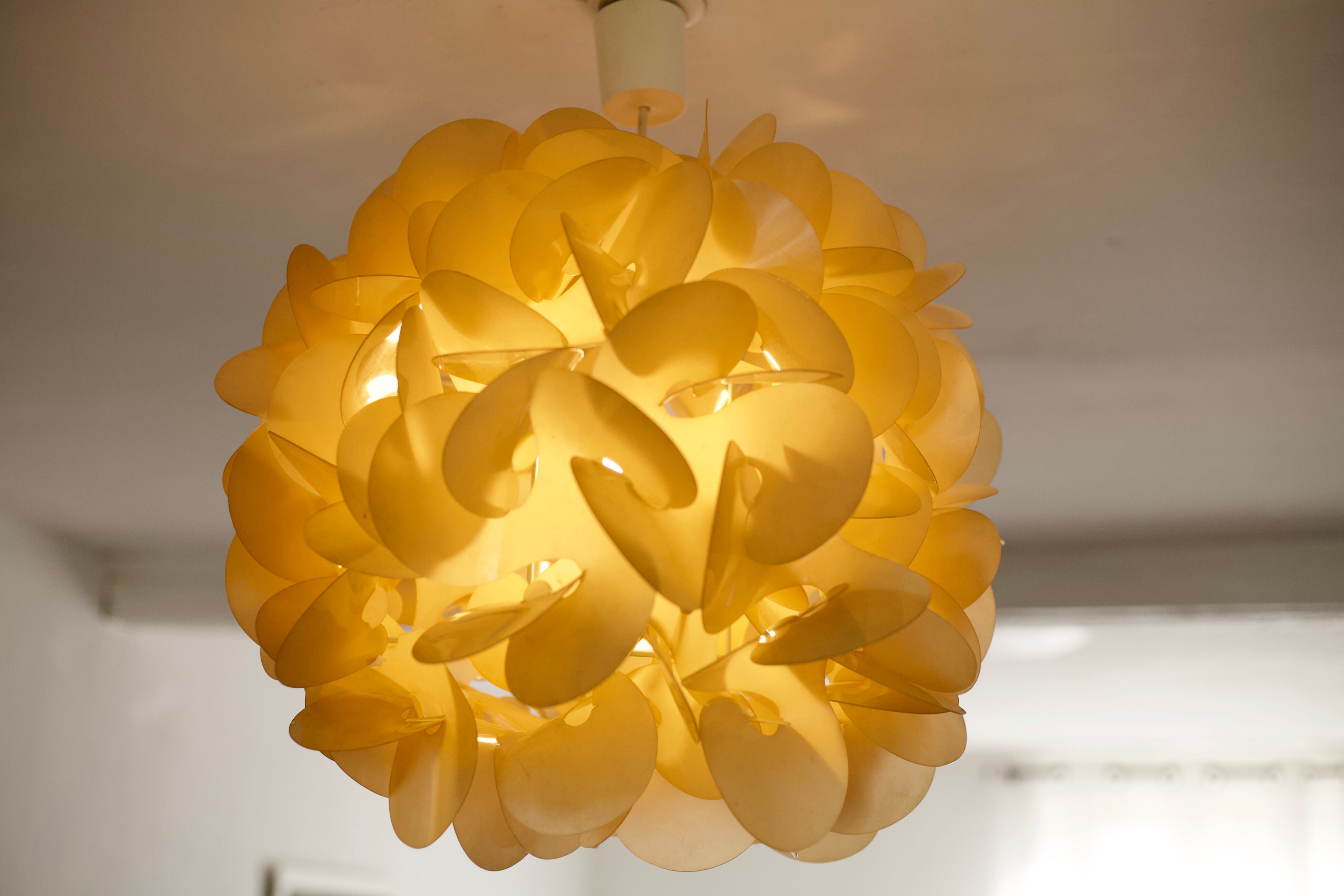 Hanging lamp Raoul Raba, france, 1965