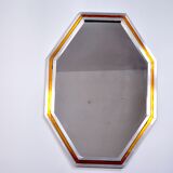 Octagonal mirror by Romeo Regga, Italy, 1970