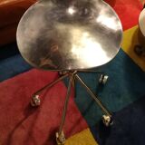 Tabouret chromé à piston