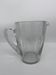 50s chiseled glass pitcher